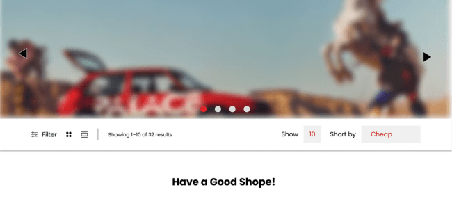 GoodaysGarage Cloting Website